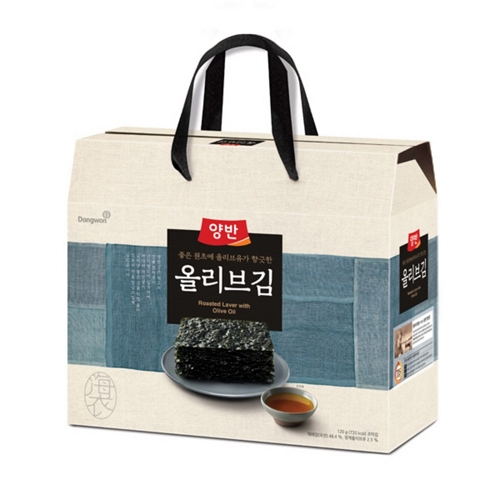 동원F&B 양반 올리브김 세트이미지입니다. 누르면 해당 게시물로 새창이동합니다.
