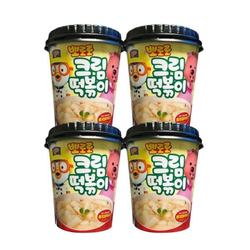 농가식품 뽀로로 크림 떡볶이 115g (4개)