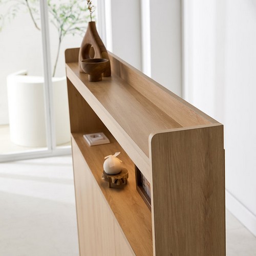 리버퍼니쳐 조명식 침대 수납헤드보드 C형 SS_이미지