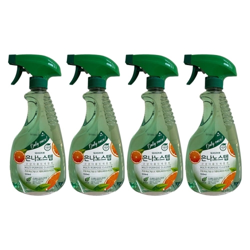 은나노스텝 다용도 세정제 550ml (4개)_이미지