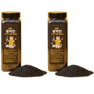 3651 블랙탄 고양이 모래 탈취제 1L (2개)_이미지