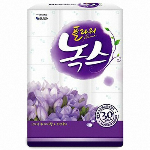 모나리자 녹스 플라워 40m (30롤) (2팩)_이미지