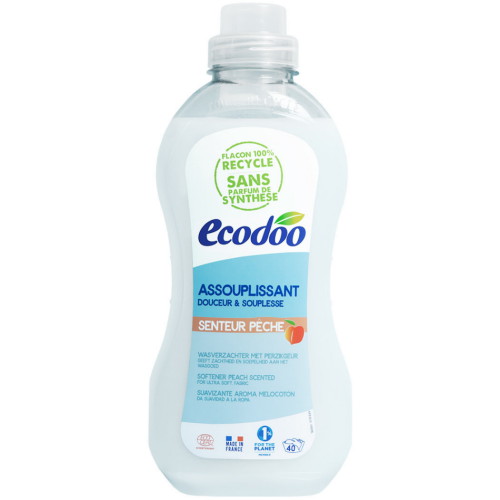 EKIBIO 천연 고농축 섬유유연제 피치향 1L (1개)_이미지