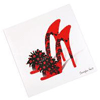 TAG 크리스토퍼바인디자인 CVD 카드-Red asian shoe