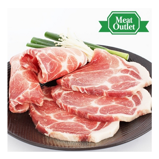 미트아울렛 왕목살 숯불용 500g (1개)_이미지