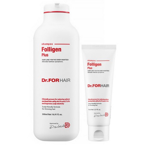 닥터포헤어 폴리젠 플러스 샴푸 500ml 2개+70ml