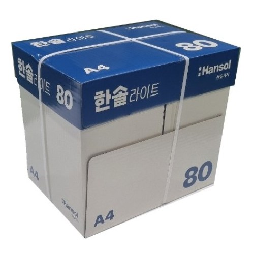 한솔제지  한솔 라이트 복사용지 A4 80g (2,500매)