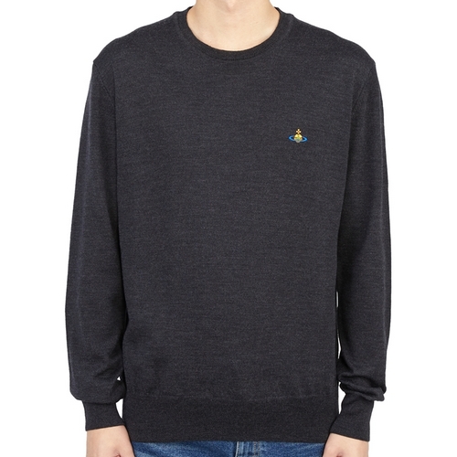 비비안웨스트우드 울 니트 2701000C Y0006 (P411, 블랙)_이미지