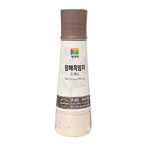 청정원 참깨 흑임자 드레싱 300g (10개)_이미지