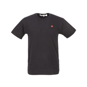 꼼데가르송 남녀 스몰 레드와펜 반팔티셔츠_AX T304 051 1