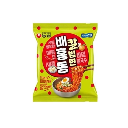 농심 배홍동 칼빔면 128g (18개)_이미지