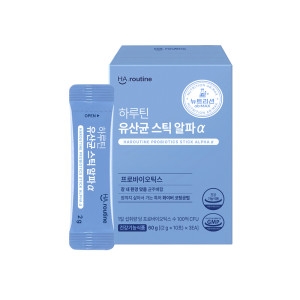 우리바이오 하루틴 유산균 스틱 알파 30포 (1개)