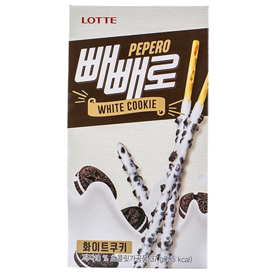 롯데제과 화이트쿠키 <b>빼빼로</b> 37g