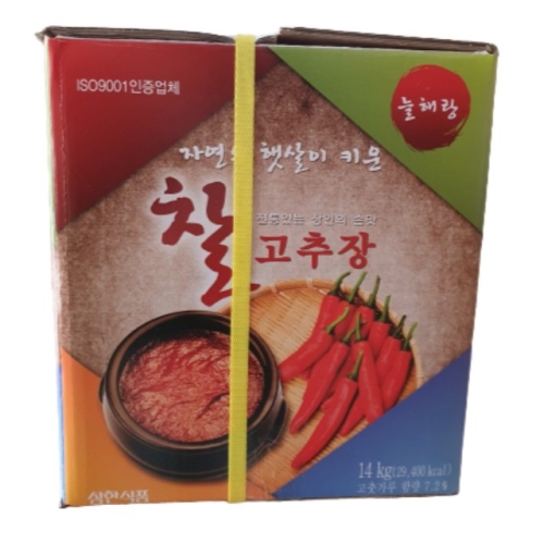  삼한식품 늘해랑 찰고추장 14kg [1개]