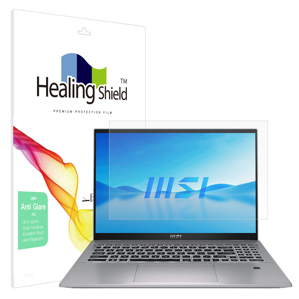 폰트리 힐링쉴드 MSI 프레스티지 16 Studio A13V 저반사 Light 액정보호필름_이미지