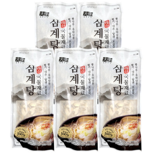 대형농산 삼계탕 국물재료 100g이미지입니다. 누르면 해당 게시물로 새창이동합니다.