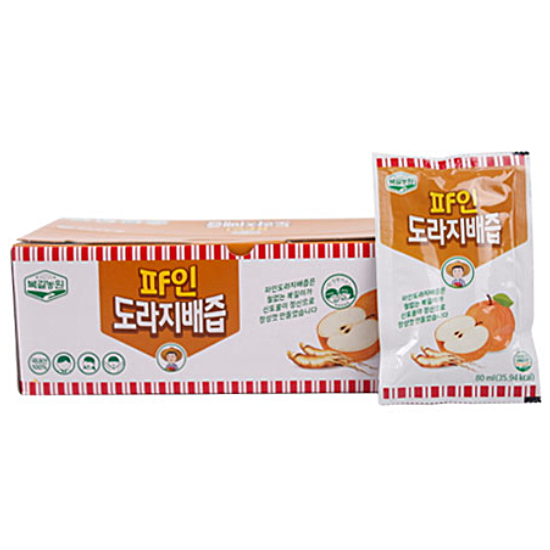 청년농부 퍄인 도라지배즙 80ml 30포 (2개)_이미지