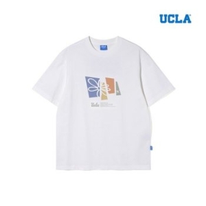 라이프스타일 남녀공용 UCLA 로고반팔티셔츠 DK-GREY UB3ST81 LLL DK-GREY 36_이미지