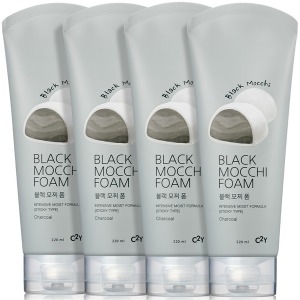 C2Y 블랙 모찌 폼 클렌징 220ml (4개)_이미지