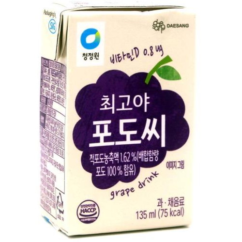 대상 청정원 최고야 포도씨 135ml이미지입니다. 누르면 해당 게시물로 새창이동합니다.