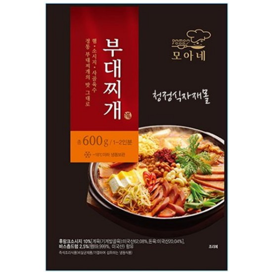 다모아식품 모아네 부대찌개 600g
