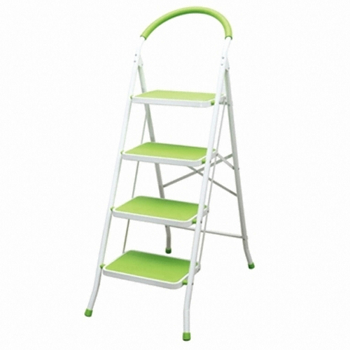 스마토 가정용 사다리 4단 일반형 (그린)_이미지