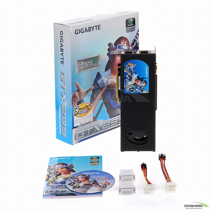 GIGABYTE 지포스 GTX295 1.8GB_이미지
