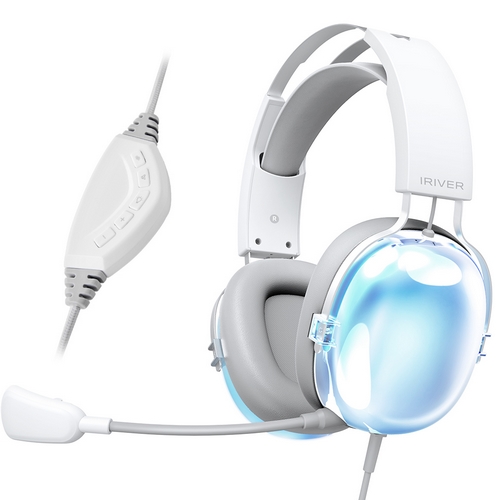 아이리버 EQWEAR-G30H Mirror LED ENC 가상 7.1채널 USB 헤드셋_이미지