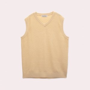 행텐 남성 텍스쳐드 브이넥 베스트_401_10360-040-222-35_이미지