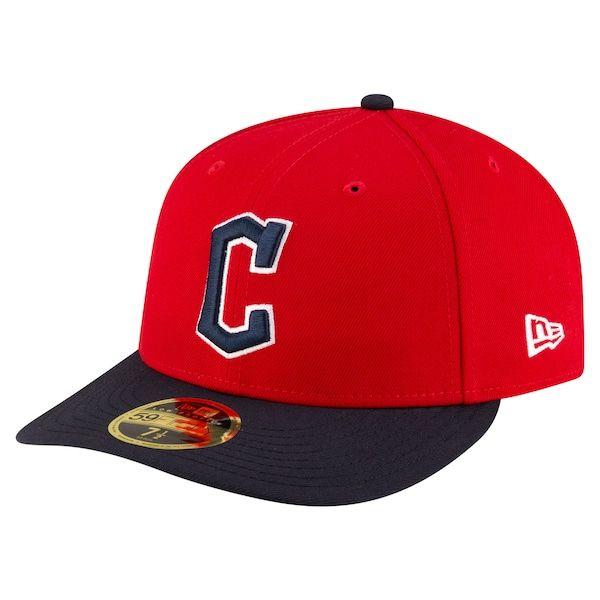 MLB 뉴에라 모자 Cleveland Guardians Authentic Collection On Red 1245720_이미지