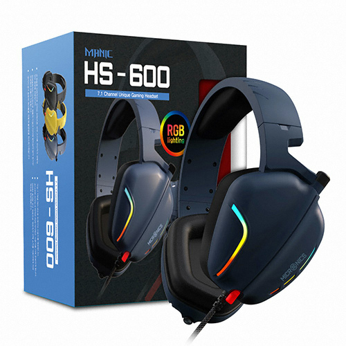 마이크로닉스 MANIC HS-600 가상 7.1채널 게이밍 헤드셋_이미지