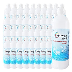 삼현제약 메디아렌즈 식염수 500ml (60개)_이미지