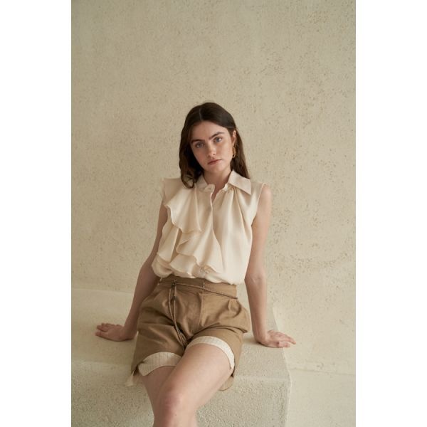 까이에 레이어드 스타일 숏팬츠_더트 J01CPT002 3042361