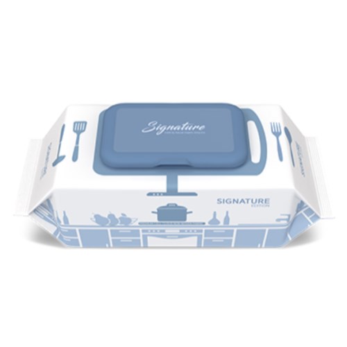 시그니처 세균닦는 행주티슈 캡형 70매