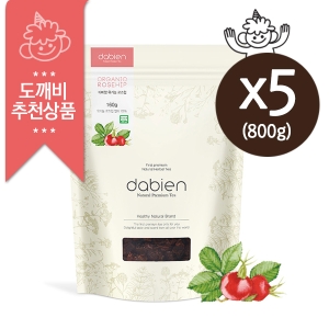 다비앙 유기농 로즈힙 잎차 160g [5개]