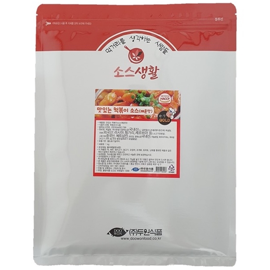 맛있는 떡볶이 소스 매운맛 100g