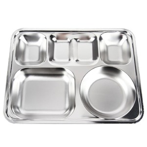 시샘 304 스텐 4찬 식판_이미지