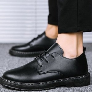 [불명] 20대 대학생 신입 면접 신발 코디 로퍼 캐주얼 구두 W9EE9F6_이미지