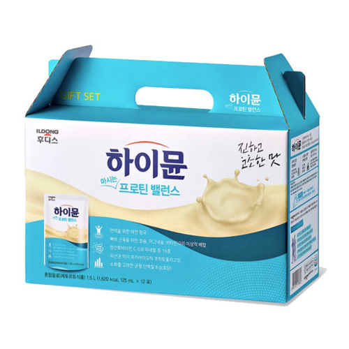 일동후디스 하이뮨 마시는 프로틴 밸런스 125ml 12포 (2개)_이미지