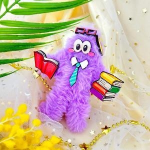 오렌지몰 밍크모루 20mm 모루 인형 직업시리즈 만들기 도서관 사서 1115720_이미지