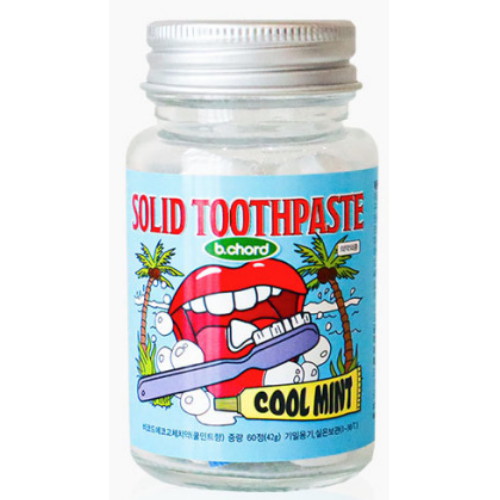 비코드 고체치약 60정