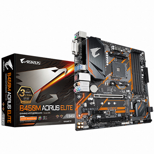 GIGABYTE B450M AORUS ELITE 제이씨현