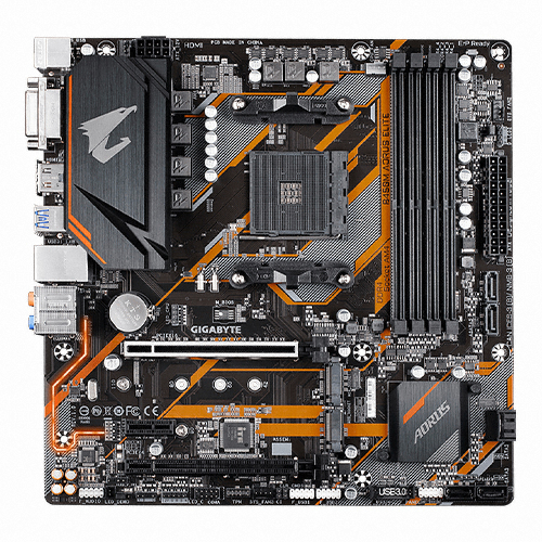 GIGABYTE B450M AORUS ELITE ���̾���