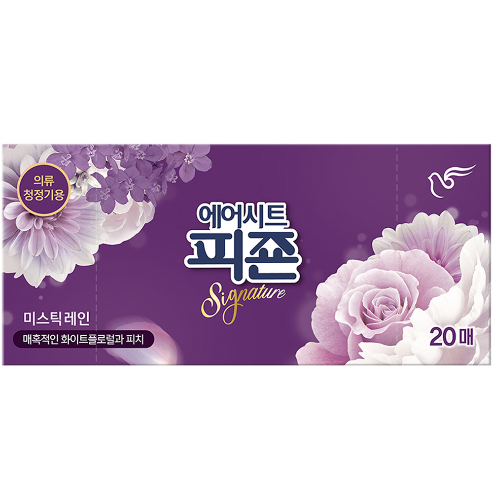 피죤 에어시트 미스틱레인 20매
