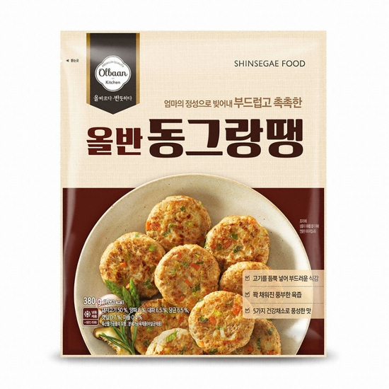 신세계푸드 올반 동그랑땡 380g (2개)_이미지