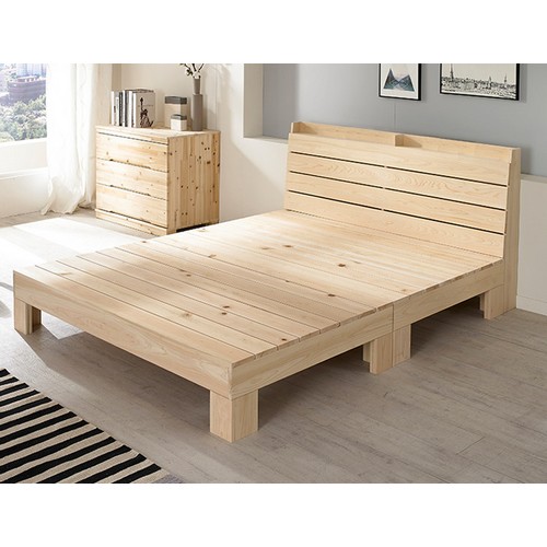 동서가구 뉴페어리 수납헤드 편백 원목 침대 SS (본넬스프링)_이미지