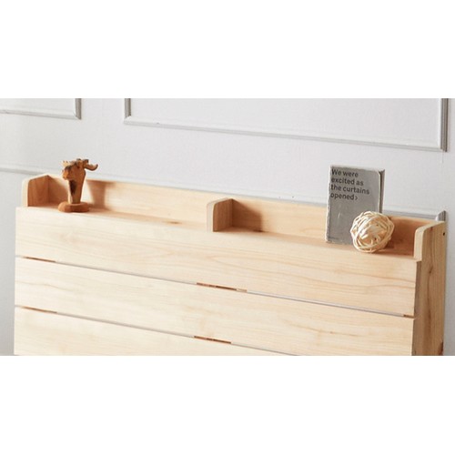 동서가구 뉴페어리 수납헤드 편백 원목 침대 SS (본넬스프링)_이미지