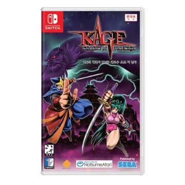 어둠의 해결사 KAGE 섀도우 오브 더 닌자 한글판 SWITCH, 패키지칩