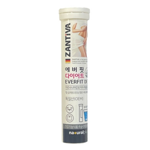 C.HedenkampGmbH&CoKG 내츄럴플러스 에버핏 다이어트 발포 가르시니아 4000mg 20정 (8개)