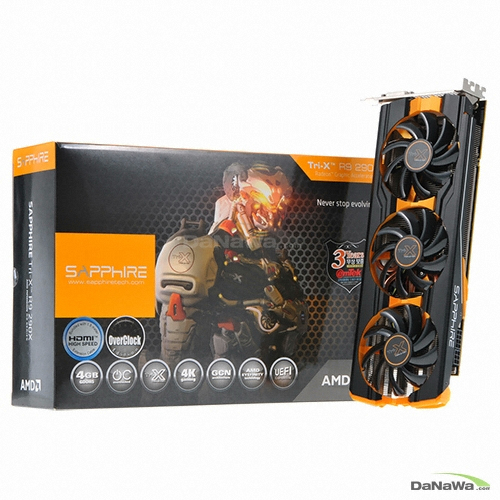 SAPPHIRE 라데온 R9 290X D5 4GB Tri-X_이미지